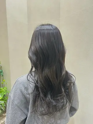 ロング カラー 森川 颯香のヘアスタイル
