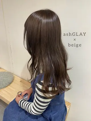 セミロング カラー ヘアアレンジ ボブ /ニュアンス/ satomi🧸💖のヘアスタイル