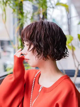 パーマ HairCraft.所属・難波 侑希のヘアスタイル