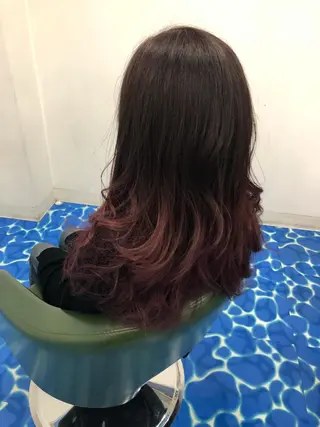 ロング カラー CoCooN Hiromiのヘアスタイル