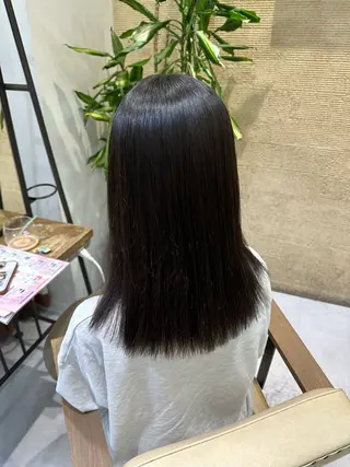 ミディアム 髪質改善AUSTIN登戸所属・ICHIKA/暖色 カラー / Wカラーのヘアスタイル