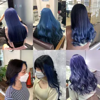 ロング L STUDIO心斎橋店所属・派手髪支持率No1 Eisukeのヘアスタイル