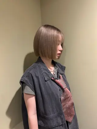 ショート 🌷下野 莉果/ボブ /パーマ/メンズ🌷のヘアスタイル