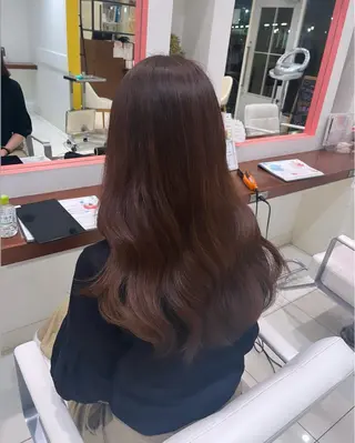 ロング カラー 似合わせ 垢抜け🌟 AKINOのヘアスタイル