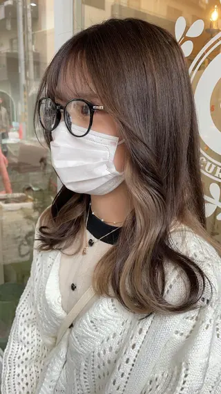 カラー newi梅田🫧韓国 ヘア🫧sakiのヘアスタイル