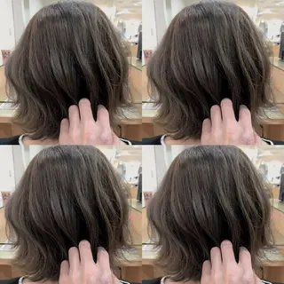 カラー ✨艶ブリーチカラー ✨四ノ宮裕己のヘアスタイル