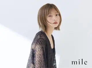 カラー mile所属・重村 実瞳のヘアスタイル