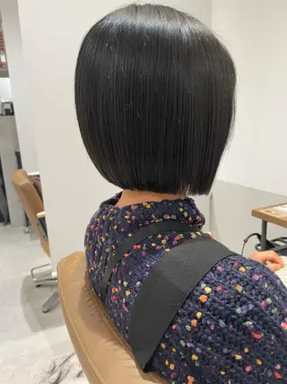ショート 髪質改善ストレー ト指名NO.1林駿希のヘアスタイル