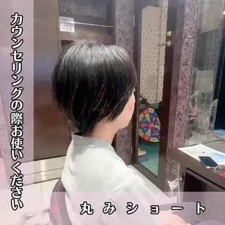 ショート 益野 凌のヘアスタイル