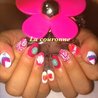 ネイル Lacouronne NATSUMIのネイルデザイン