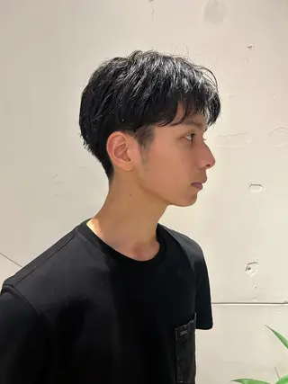 メンズ 🗽デザインカラー/ パーマ/MIRU🗽のヘアスタイル