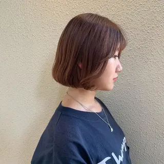 ショート カラー 韓国×巻ける髪質改善 💍maki💍のヘアスタイル