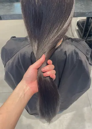 ロング カラー 💝透明感/ブリーチ /れい💝のヘアスタイル