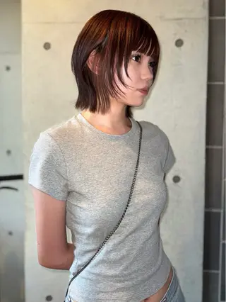 ショート karina🌿レイ ヤーカット/髪質改善のヘアスタイル