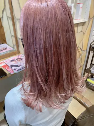 ロング 新宿 木下拓哉のヘアスタイル