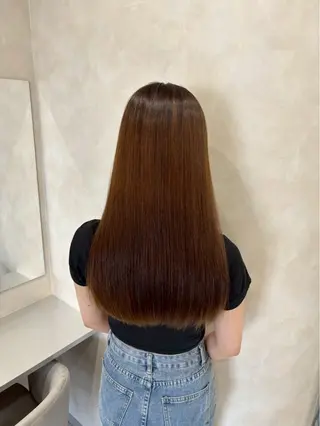 ロング king highlight&extensions梅田所属・髪質改善/似合わ せ/ダブルカラー盛田のヘアスタイル