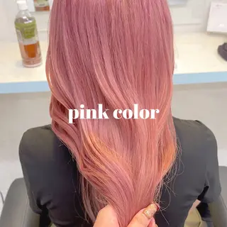 セミロング カラー ヘアアレンジ 愛されカラー🩷 はるなのヘアスタイル