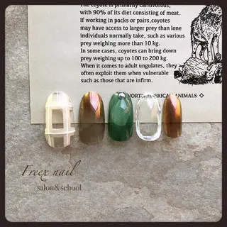 ネイル Freex nail所属・freex nail /ニュアンス/個性派のネイルデザイン