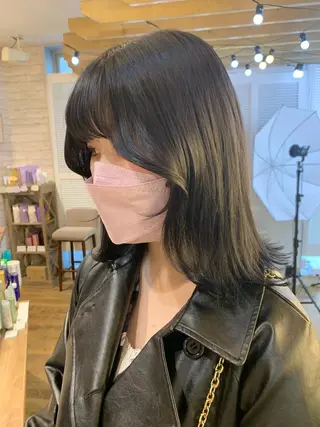 ミディアム GO TODAY SHAiRE SALON 町田店所属・🫧大森 知夏🫧のヘアスタイル