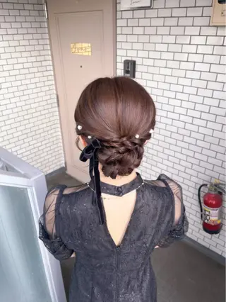 ヘアアレンジ 垢抜けヘアメイク🫧 JURI🪽のヘアスタイル
