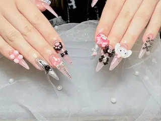 ネイル 🧸yuki🍯 パラジェル取扱店🐝のネイルデザイン