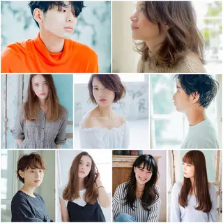 セミロング SHINY シャイニー千住大橋のヘアスタイル