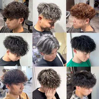 カラー パーマ メンズ メンズパーマ/ メンズ特化/寺阪拓真のヘアスタイル