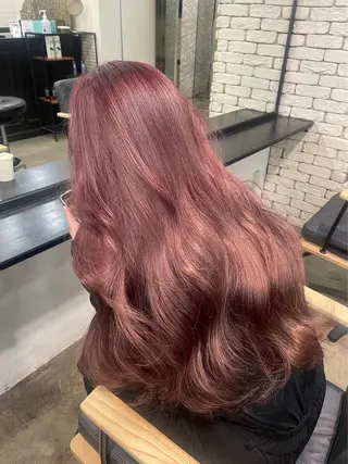 ロング カラー ヘアアレンジ 銀座terrace所属・🫧透明感／艶カラー 🫧Ryuseiのヘアスタイル