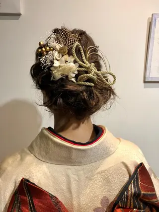 ヘアアレンジ 青野 文香のヘアスタイル