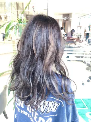ロング カラー ヘアアレンジ メンズパーマ特化/ KAORU/店長のヘアスタイル