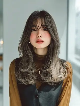 セミロング 美容室難民支持率No 1✨生艶髪✨DAL.のヘアスタイル