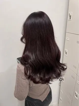 ロング カラー 🎀暖色/ラベンダー /paru🤍のヘアスタイル