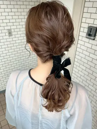ヘアアレンジ 大人可愛いヘアメイク 💋🧚‍♀️しずかのヘアスタイル