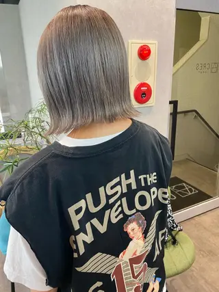 ミディアム カラー ヘアアレンジ XENA表参道 MIKUのヘアスタイル