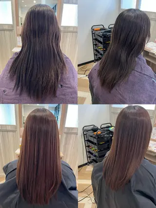 セミロング ARISE🐳 安達 紫帆のヘアスタイル