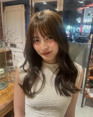 ロング カラー bococa / マナカのヘアスタイル