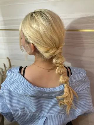 ヘアアレンジ 🩶mana🩶艶髪 /カラーオンカラーのヘアスタイル