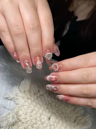 ネイル Lee Nails チップ長さだし専門店のネイルデザイン