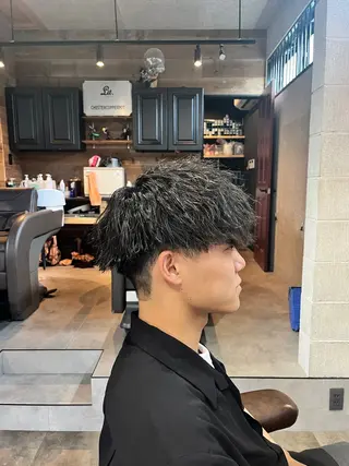 ショート パーマ Lit.by.fifth所属・litbyfifth 末吉海里のヘアスタイル