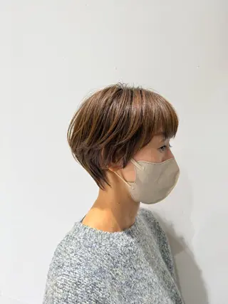 ショート 佐々木 麻衣のヘアスタイル