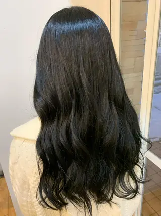 カラー 柴田 結衣のヘアスタイル