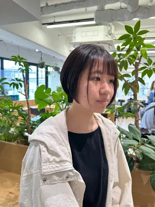 ショート 川上 彩夏のヘアスタイル