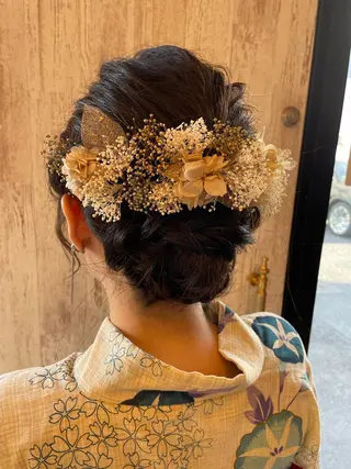 ヘアアレンジ 岡村 真子のヘアスタイル