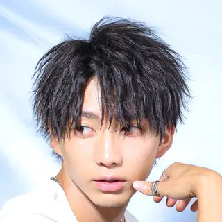 ミディアム AI TOKYO Ciel所属・横浜/メンズ特化/ ⚡️aito⚡️のヘアスタイル