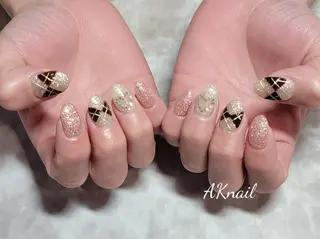 ネイル ネイル&巻き爪サロン 　AKnailのネイルデザイン