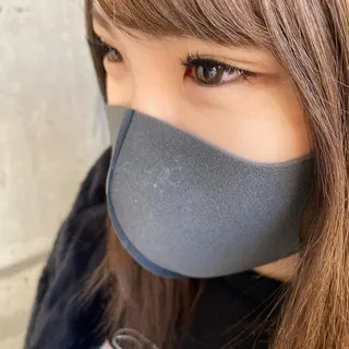 ミディアム カラー ヘアアレンジ ネイル マツエク・マツパ XENA表参道 MIKUのヘアスタイル