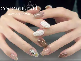 ネイル 神田 ココナッツのネイルデザイン
