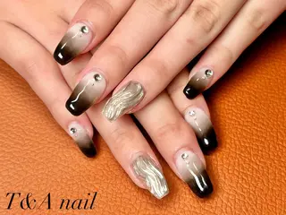 セミロング ネイル T&A nailのネイルデザイン
