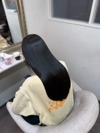 ロング 髪質改善/縮毛矯正 アンナ🍊のヘアスタイル