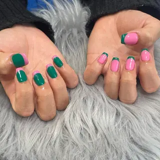 ネイル RICO NAIL所属・RICO Nail パーツつけ放題🌈のネイルデザイン